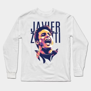Javier Zanetti Long Sleeve T-Shirt